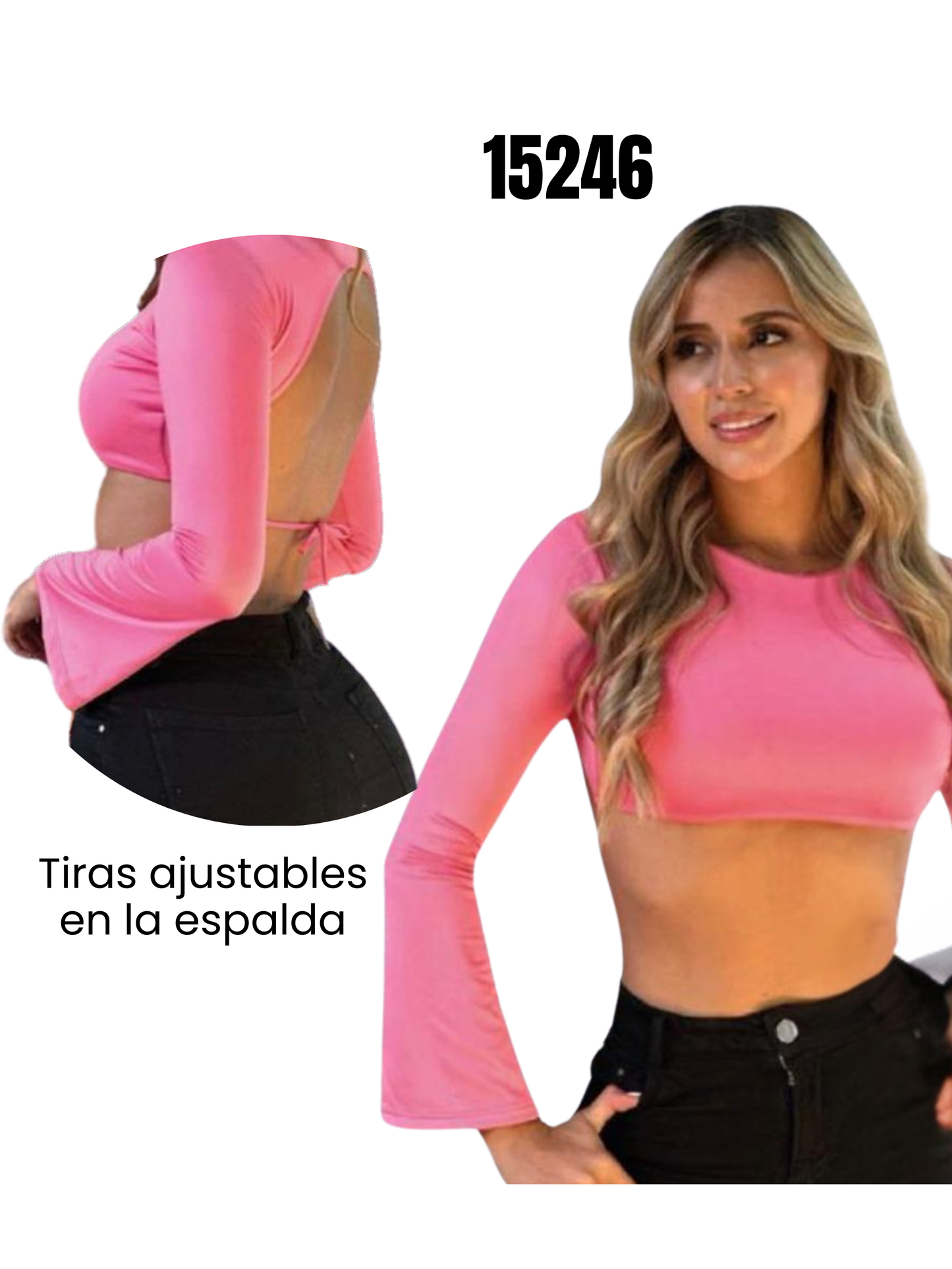 Blusa Polilycra para Dama Ref. 15246
