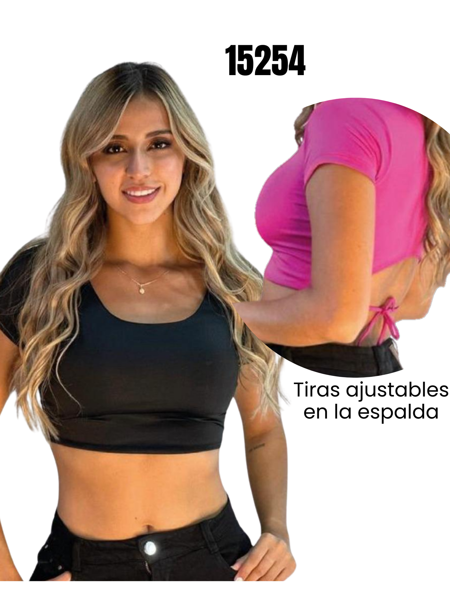 Blusa Polilycra para Dama Ref. 15254