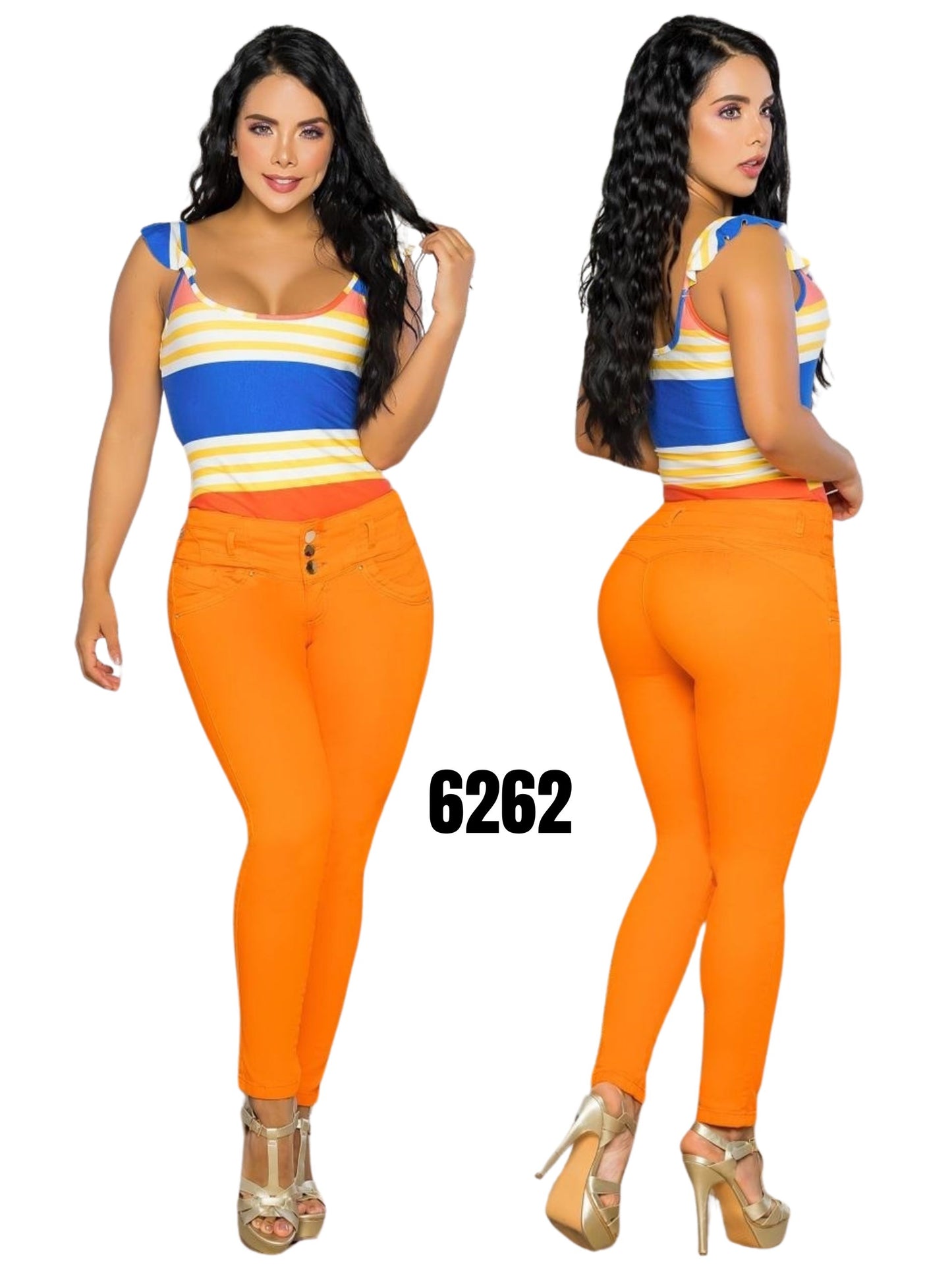 Jeans Levantacola para Dama Ref. 6262