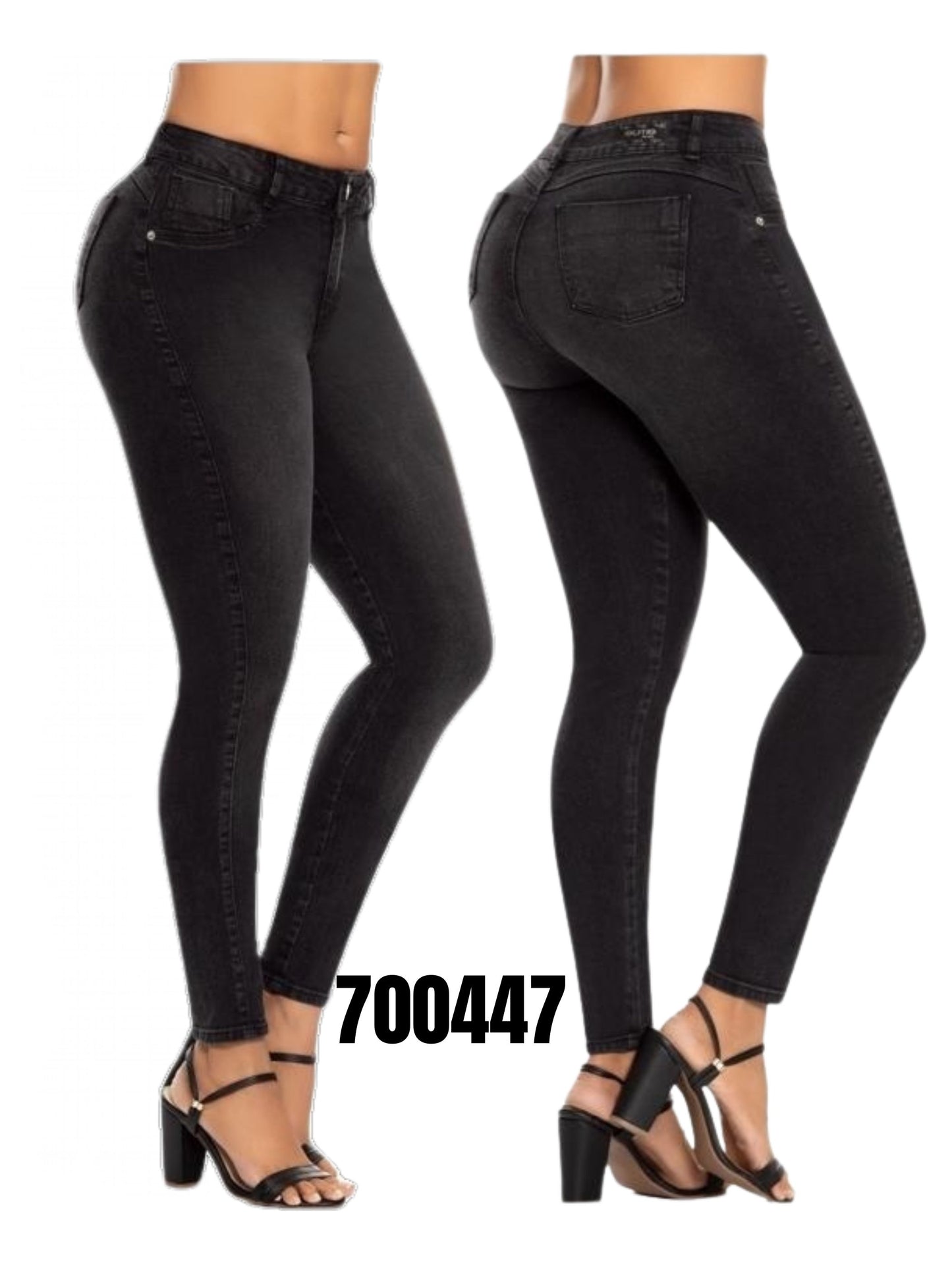 Jeans Levantacola para Dama Ref. 700447