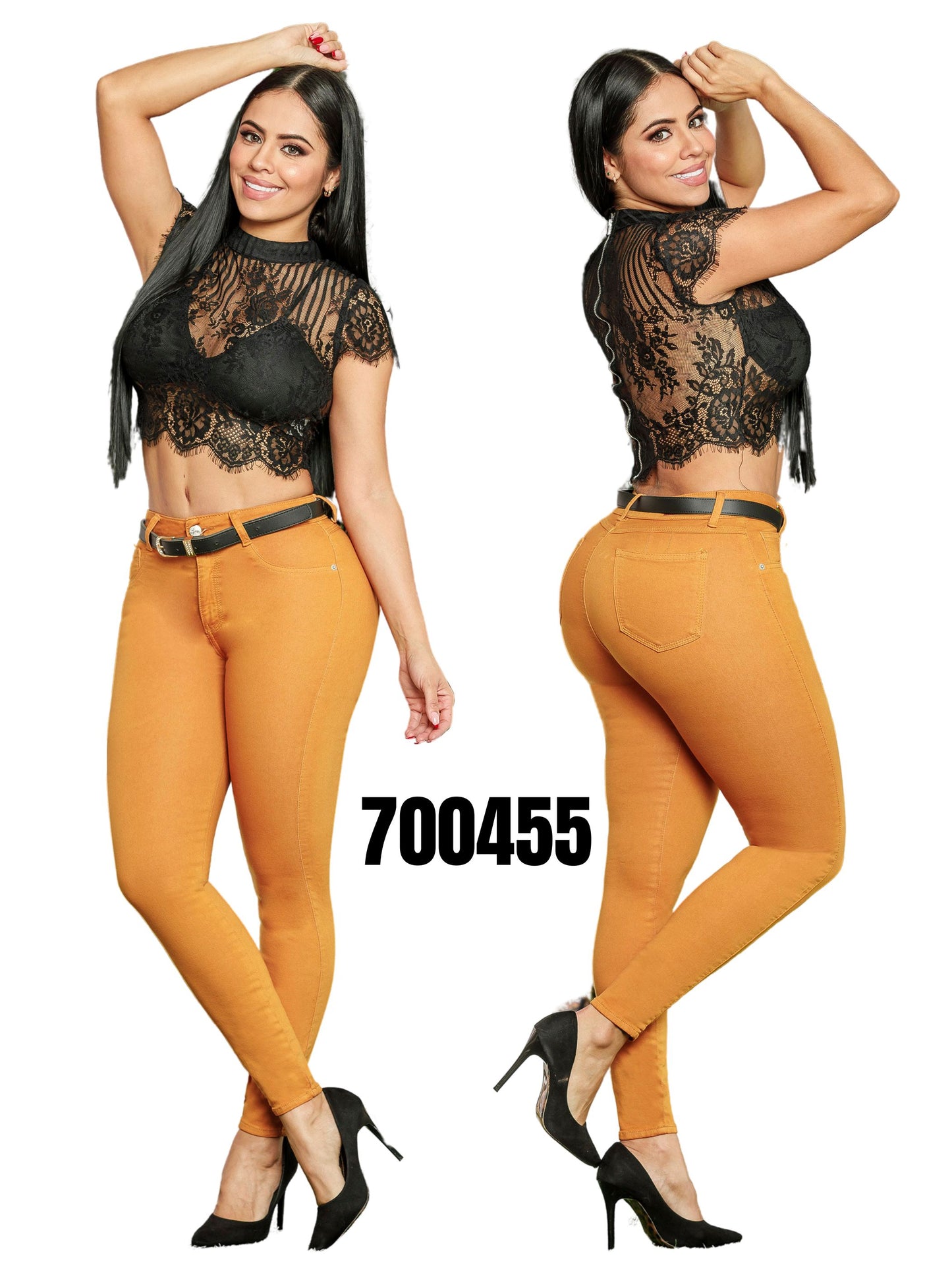 Jeans Levantacola para Dama Ref. 700455