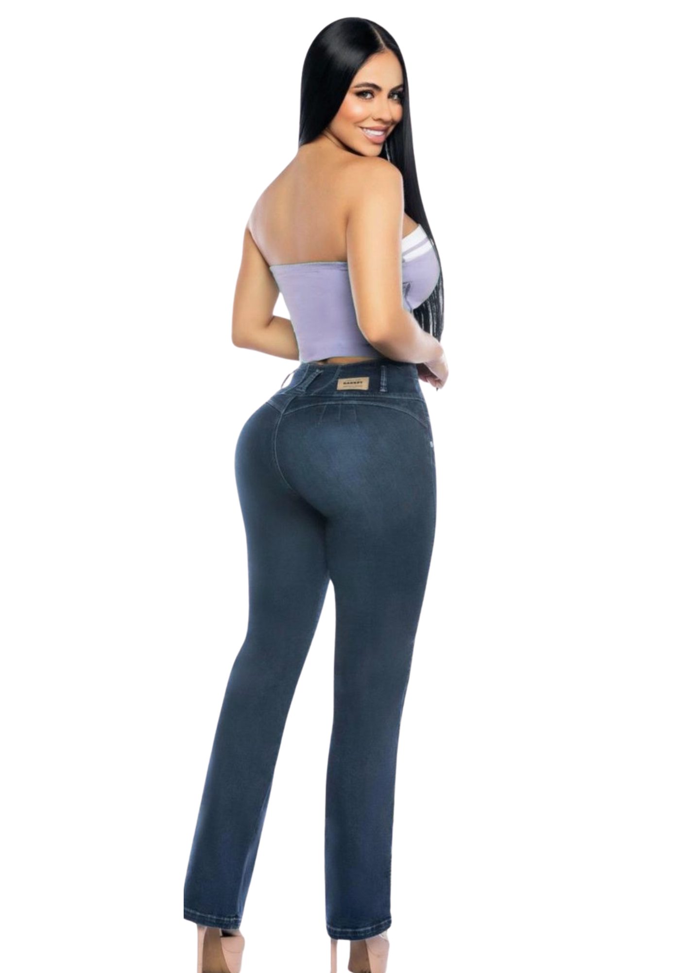 Jeans Levantacola para Dama Ref. 7197