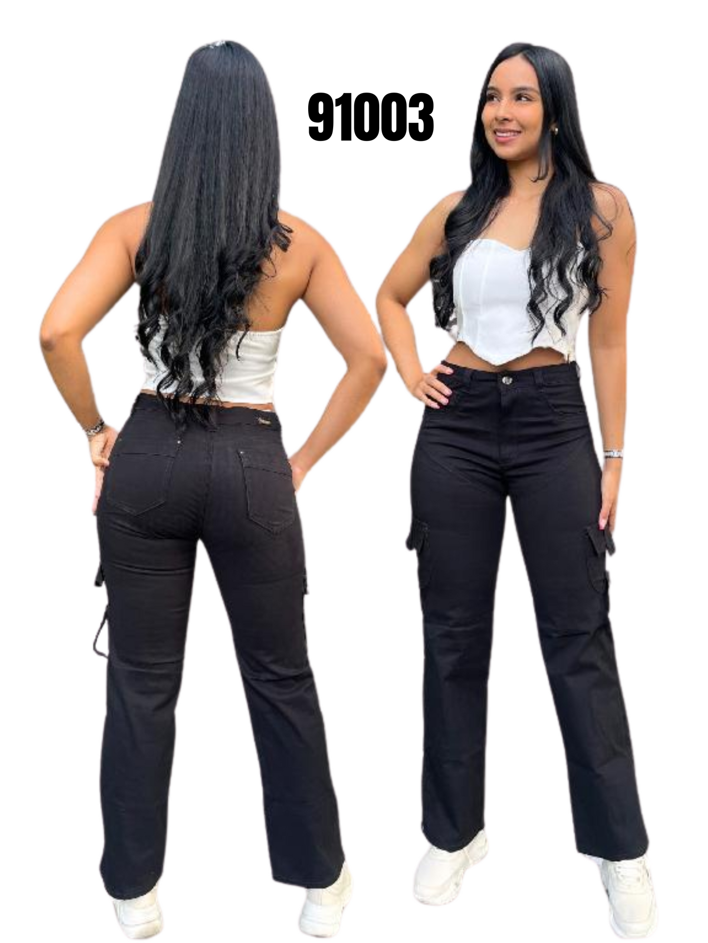 Pantalón Cargo para Dama Ref. 91003