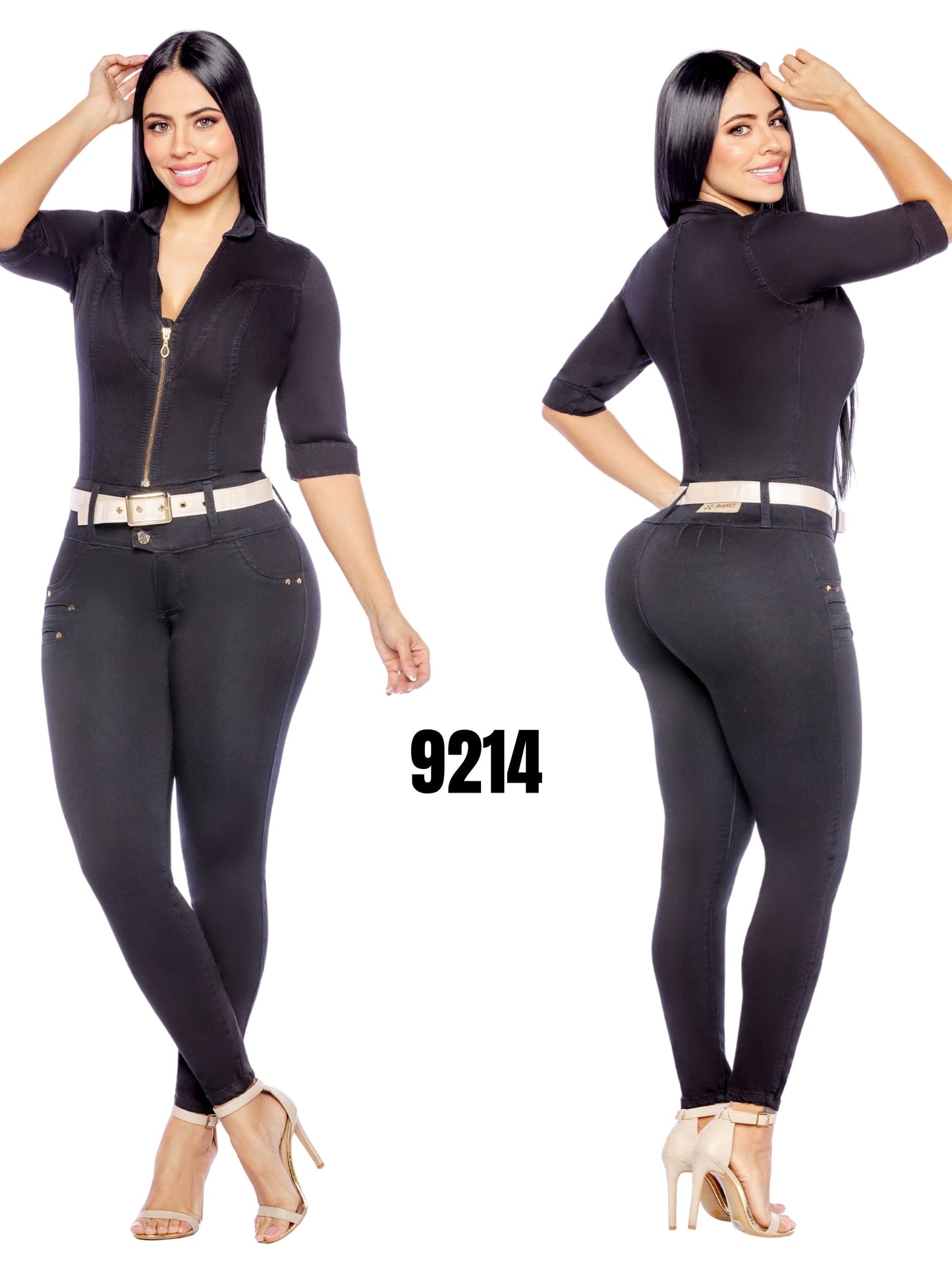 Enterizo 100% Denim para Dama Ref. 9214