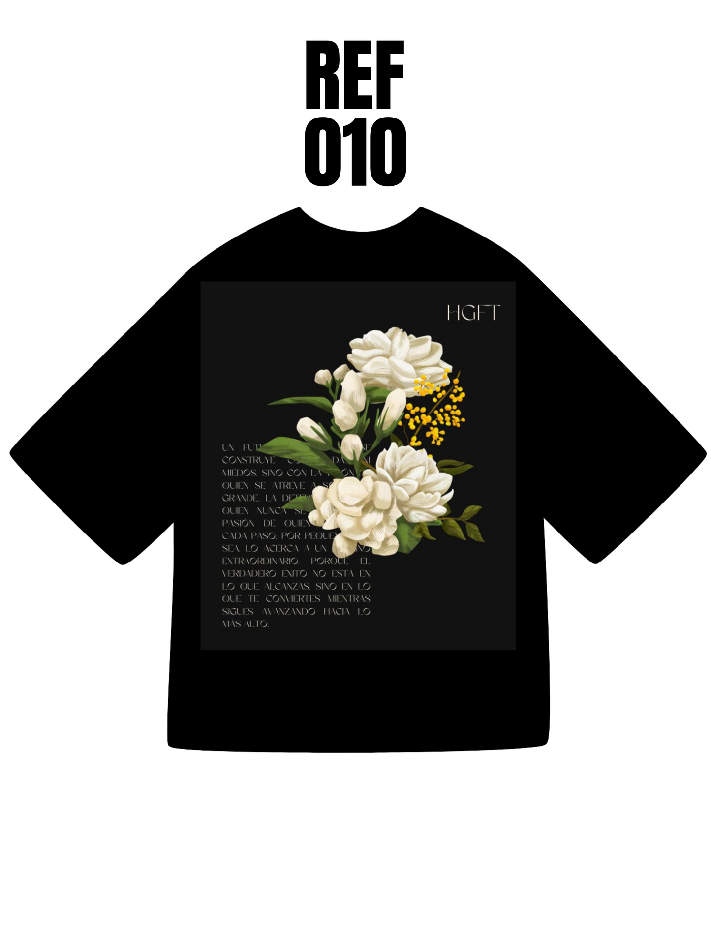 Camiseta Oversized para Hombre Ref. 010