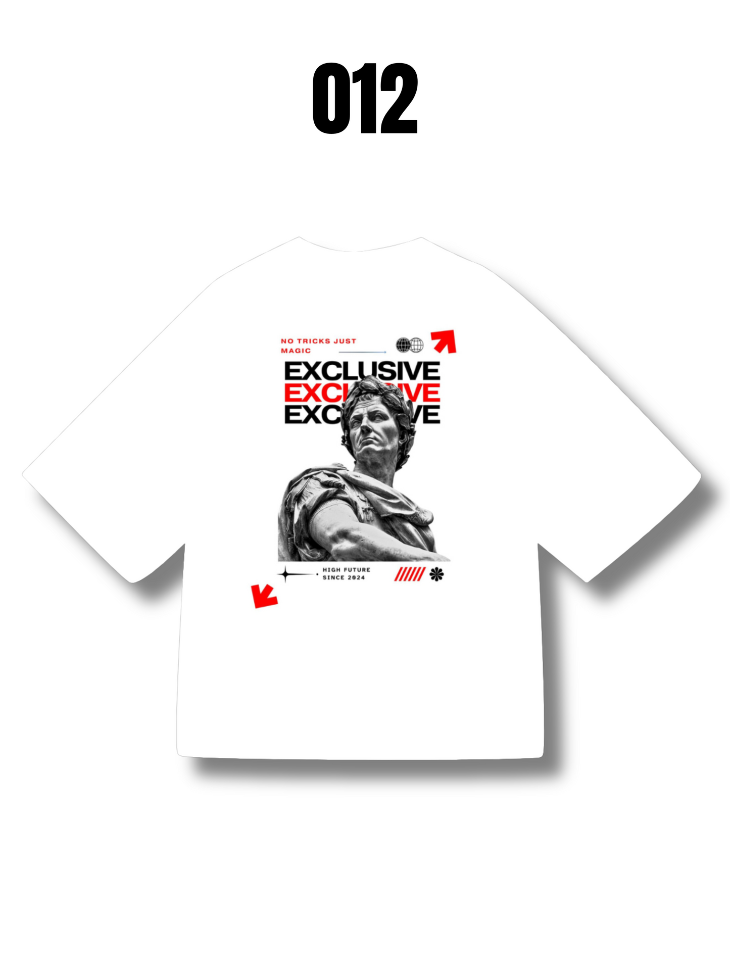 Camiseta Oversized para Hombre Ref. 012