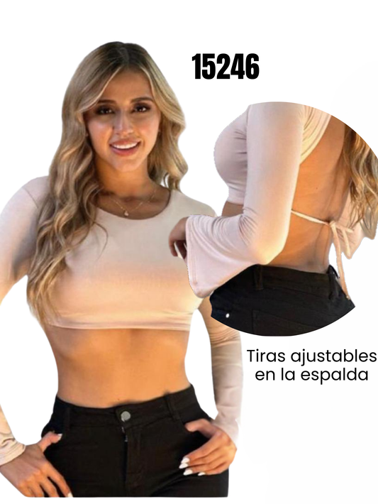 Blusa Polilycra para Dama Ref. 15246
