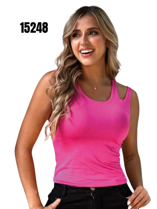 Blusa Polilycra para Dama Ref. 15248