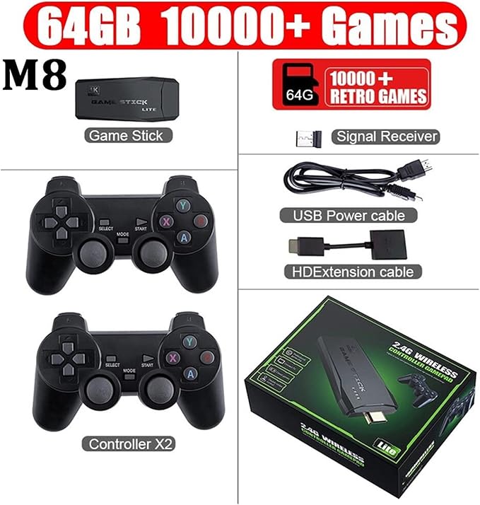 CONSOLA INALAMBRICA GAME STICK LITE 2.4G