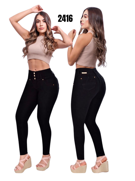 Jeans Levantacola para Dama Ref. 2416