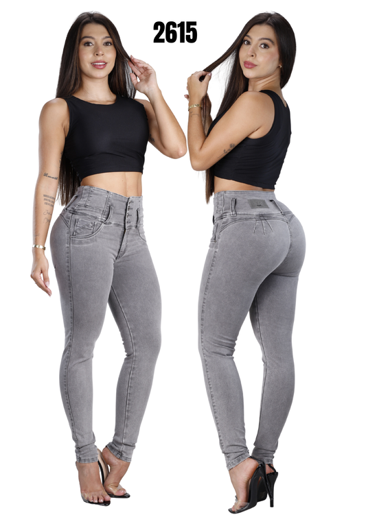 Jeans Levantacola Skinny Piel de Durazno Ref. 2615