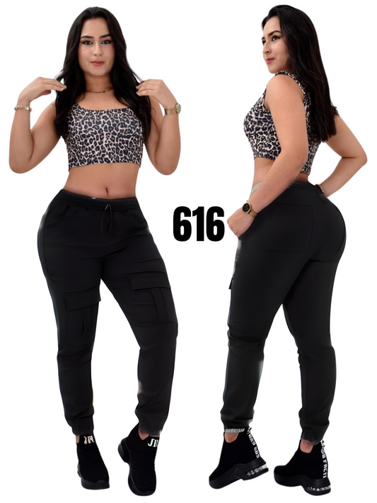 Pantalón Cargo para Dama Ref. 616N