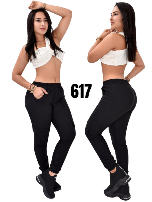 Pantalón Cargo para Dama Ref. 617N