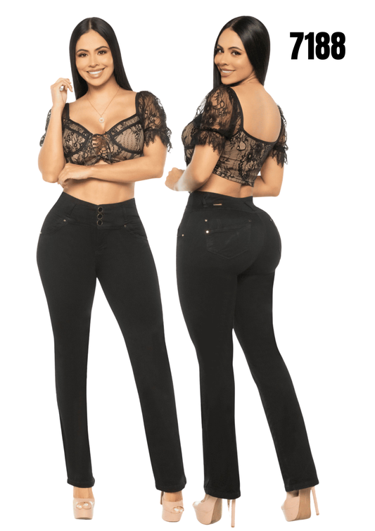 Jeans Levantacola para Dama Ref. 7188