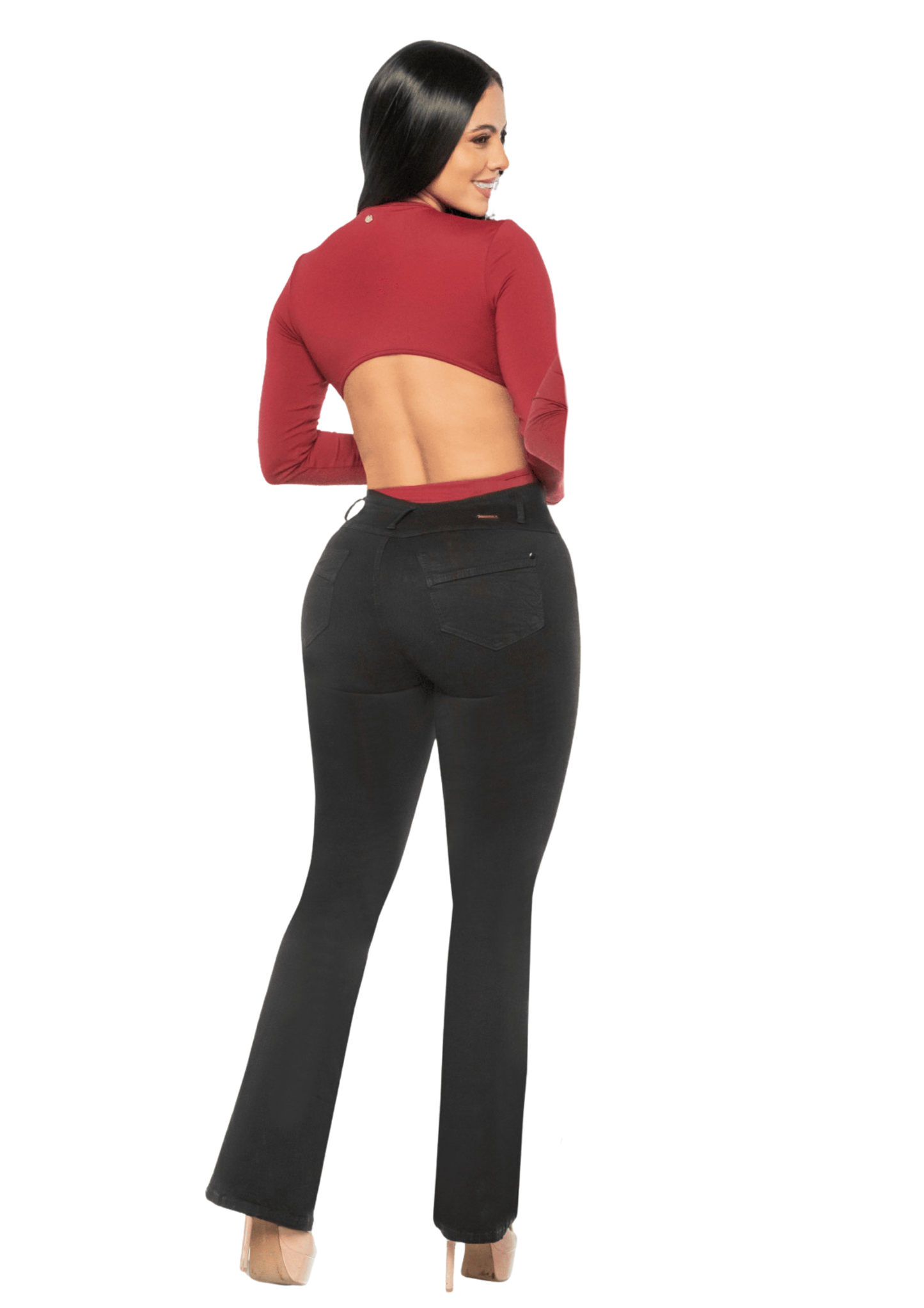 Jeans Levantacola para Dama Ref. 7189