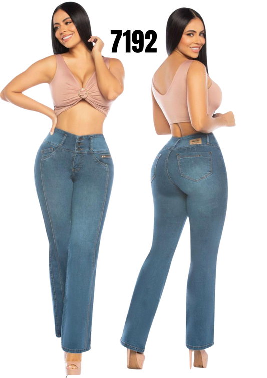 Jeans Levantacola para Dama Ref. 7192
