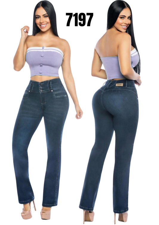 Jeans Levantacola para Dama Ref. 7197
