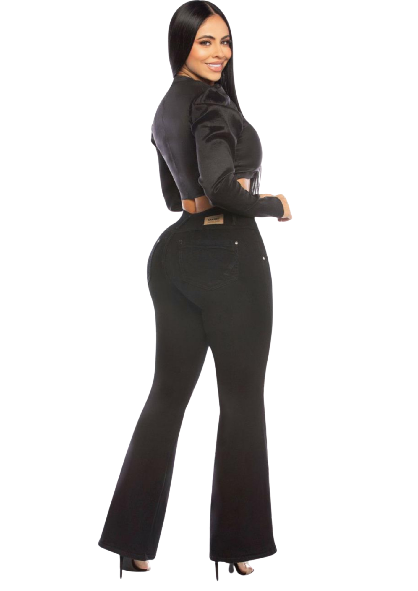 Jeans Levantacola para Dama Ref. 7198