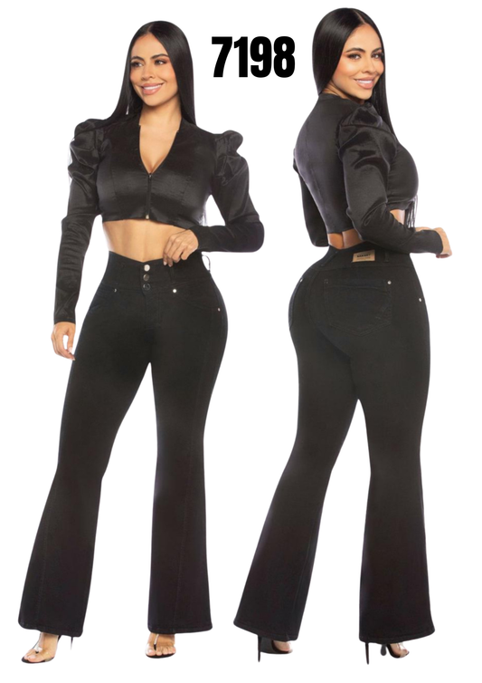 Jeans Levantacola para Dama Ref. 7198