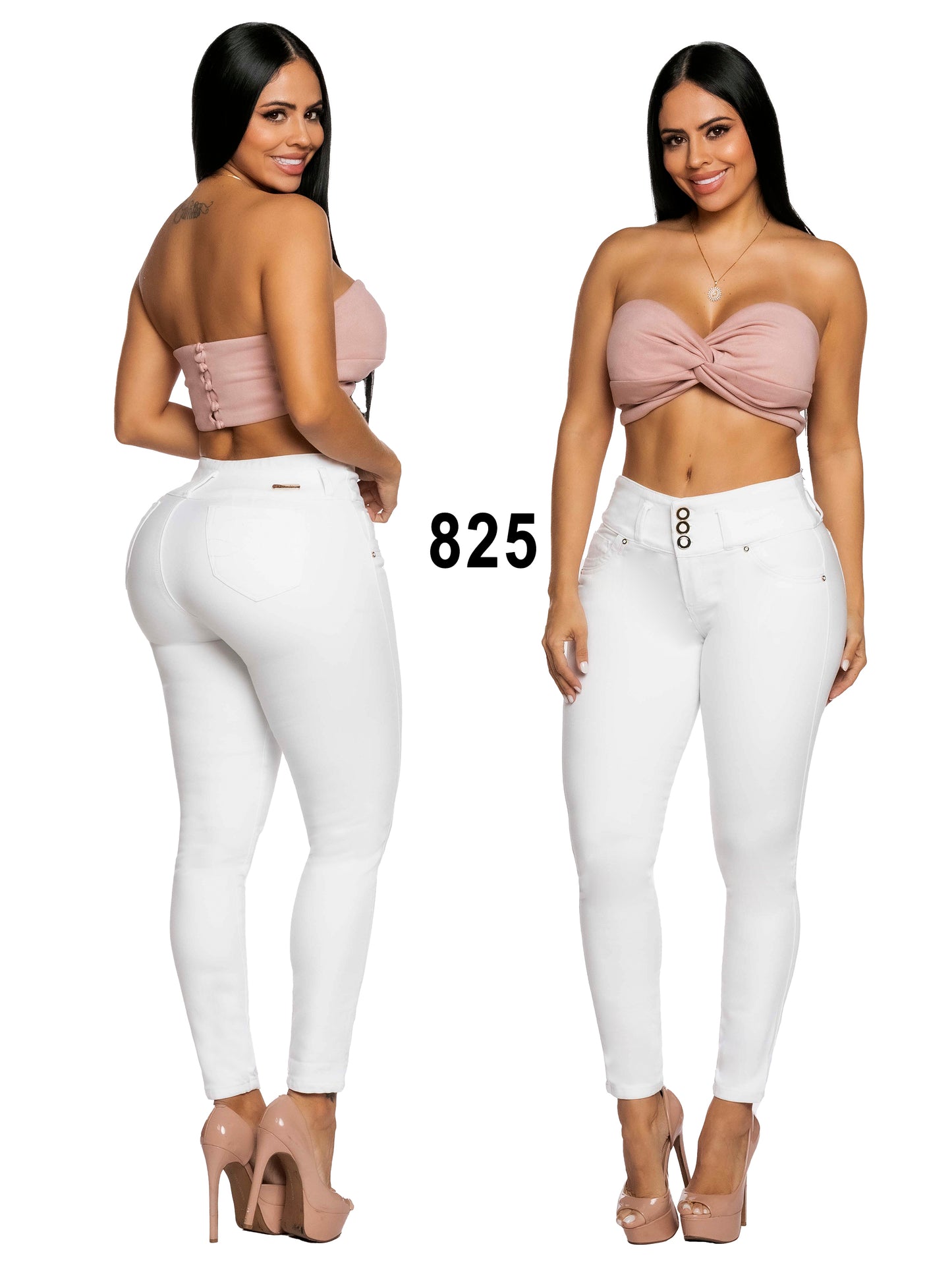 Jeans Levantacola para Dama Ref. 825